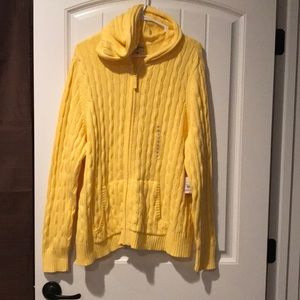 St. John’s Bay hooded zip sweater